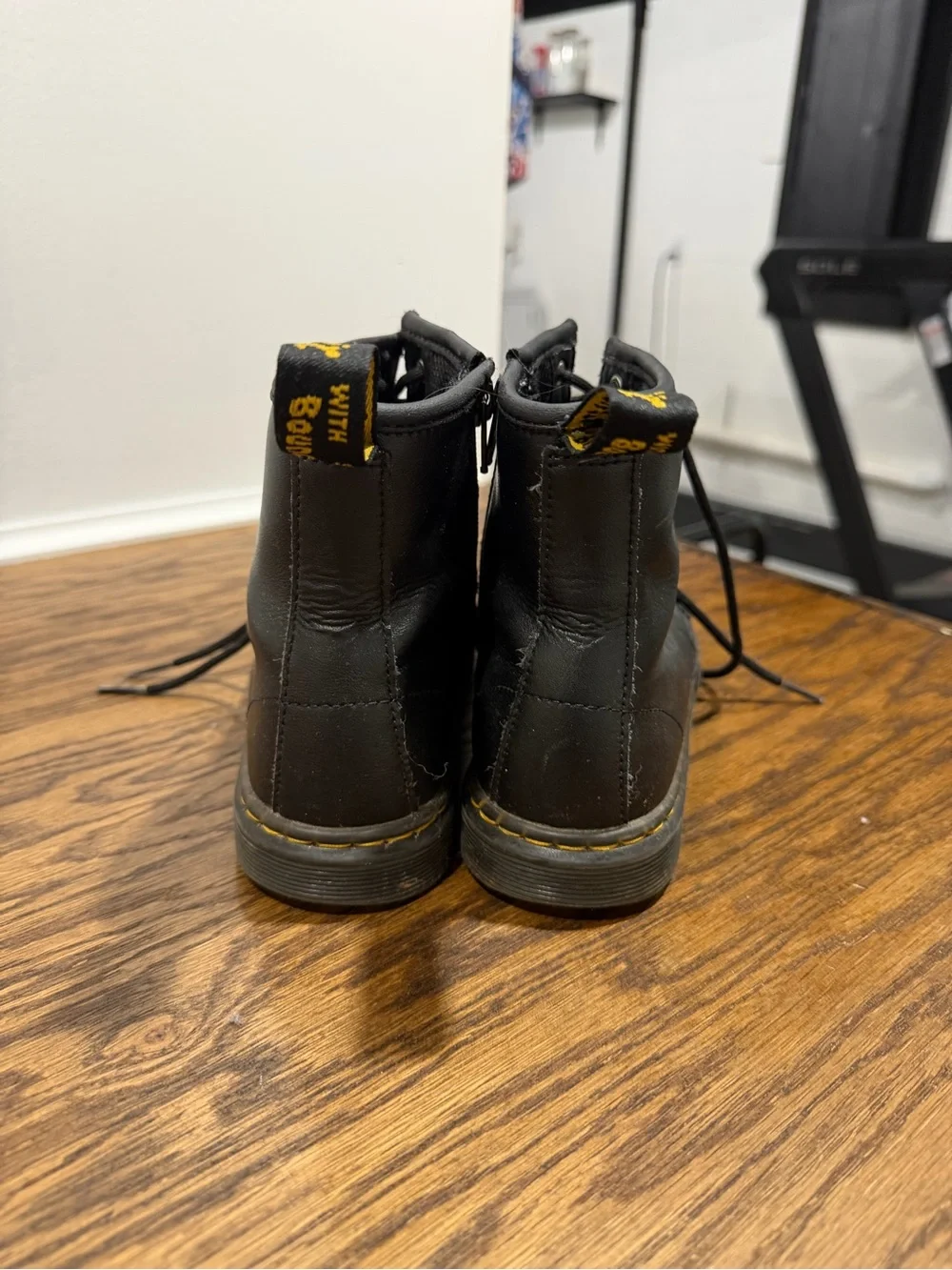 Dr. Martens 1460 Black Leather Lace-Up Boots